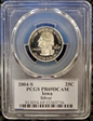 2004-S 25C Iowa Silver PR69DCAM