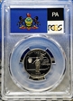 1999-S 25C Pennsylvania PR69DCAM