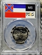 2002-S 25C Mississippi PR69DCAM