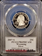 2007-S 25C Wyoming Silver PR69DCAM