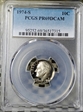 1974-S 10C PR69DCAM