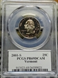 2001-S 25C Vermont PR69DCAM