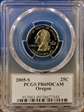 2005-S 25C Oregon PR69DCAM