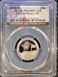 2013-S 25C Fort McHenry NP PR69DCAM