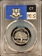 1999-S 25C Connecticut Silver PR69DCAM