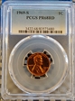 1969-S 1C PR68RD