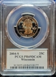 2004-S 25C Wisconsin PR69DCAM