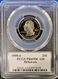 1999-S 25C Delaware PR69DCAM