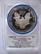 2006-W $1 Eagle-20th Anniversary Mint Engraver Series FS Mercanti Signature PR70DCAM