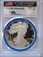 2006-W $1 Eagle-20th Anniversary Mint Engraver Series FS Mercanti Signature PR70DCAM