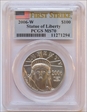 2006-W $100 Burnished St. of Liberty First Strike SP70