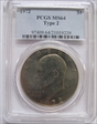 1972 $1 Type 2 MS64