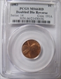 1983 1C Doubled Die Reverse MS66RD