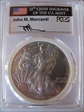 2017-(P) $1 Silver Eagle Mint Engraver Series Struck@Philly FS Mercanti MS70