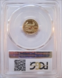 1999-W $5 Unfinished Proof Dies Gold Eagle MS69