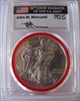 2017-(S) $1 Silver Eagle Struck at San Francisco Mint Mercanti MES MS70