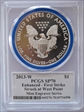 2013-W $1 Enhanced Silver Eagle Mercanti WP Mint Set First Strike SP70