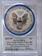 2019-W $1 Silver Eagle Enhanced Rev PR Pride of Two Nations, U.S. Set FDI Denver Mint E.M PR70