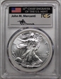 2000 $1 Silver Eagle Mint Engraver Series Mercanti MS70