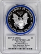 2017-W (2020) $1 Silver Eagle WP Mint Hoard Mint Engraver Series Mercanti Flag PR70DCAM