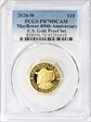 2020-W $10 Mayflower 400th Anniversary U.S. Gold Proof Set PR70DCAM