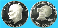 1976-S $1 Clad Type 2 PR69DCAM
