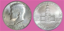1976-S 50C Silver MS68