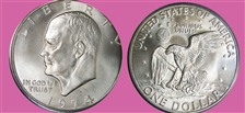 1974-S $1 Silver MS68