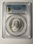 1893 50C Columbian MS66