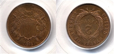 1871 2C MS64RB