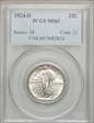 1924-D 25C MS65