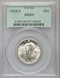 1928-D 25C MS64