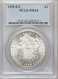 1892-CC $1 MS64