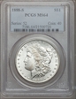 1888-S $1 MS64