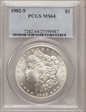 1902-S $1 MS64