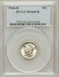 1944-D 10C MS66FB