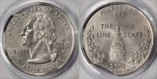 2000-P 25C Maryland AU58