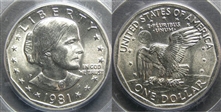 1981-P SBA$1 MS66