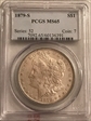 1879-S $1 MS65