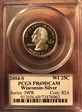 2004-S 25C Wisconsin Silver PR69DCAM