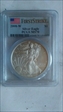 2008-W $1 Burnished Silver Eagle First Strike SP70