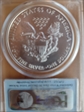 2011-(S) $1 Silver Eagle Struck at San Francisco First Strike MS70