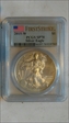2015-W $1 Burnished Silver Eagle First Strike SP70