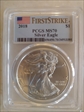 2018 $1 Silver Eagle First Strike MS70
