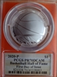 2020-P $1 Basketball Hall of Fame First Day of Issue PR70DCAM