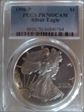 1996-P $1 Silver Eagle PR70DCAM