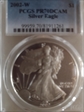 2002-W $1 Silver Eagle PR70DCAM