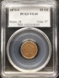 1873-S $2.50 VG10