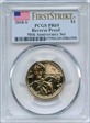 2018-S $1 Native American, Reverse Proof 50th Anniversary Set First Strike PR69