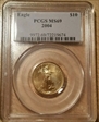 2004 $10 Gold Eagle MS69